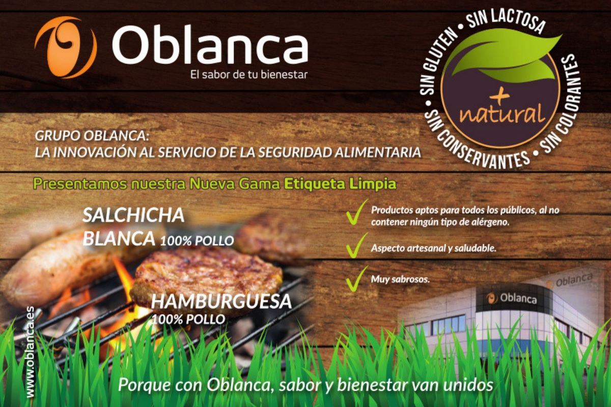 etiqueta limpia oblanca pollo hamburguesa salchicha pollo